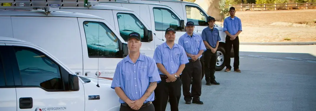 KIC Refrigeration crew ready for Heat Pump Installation jobs across Denison